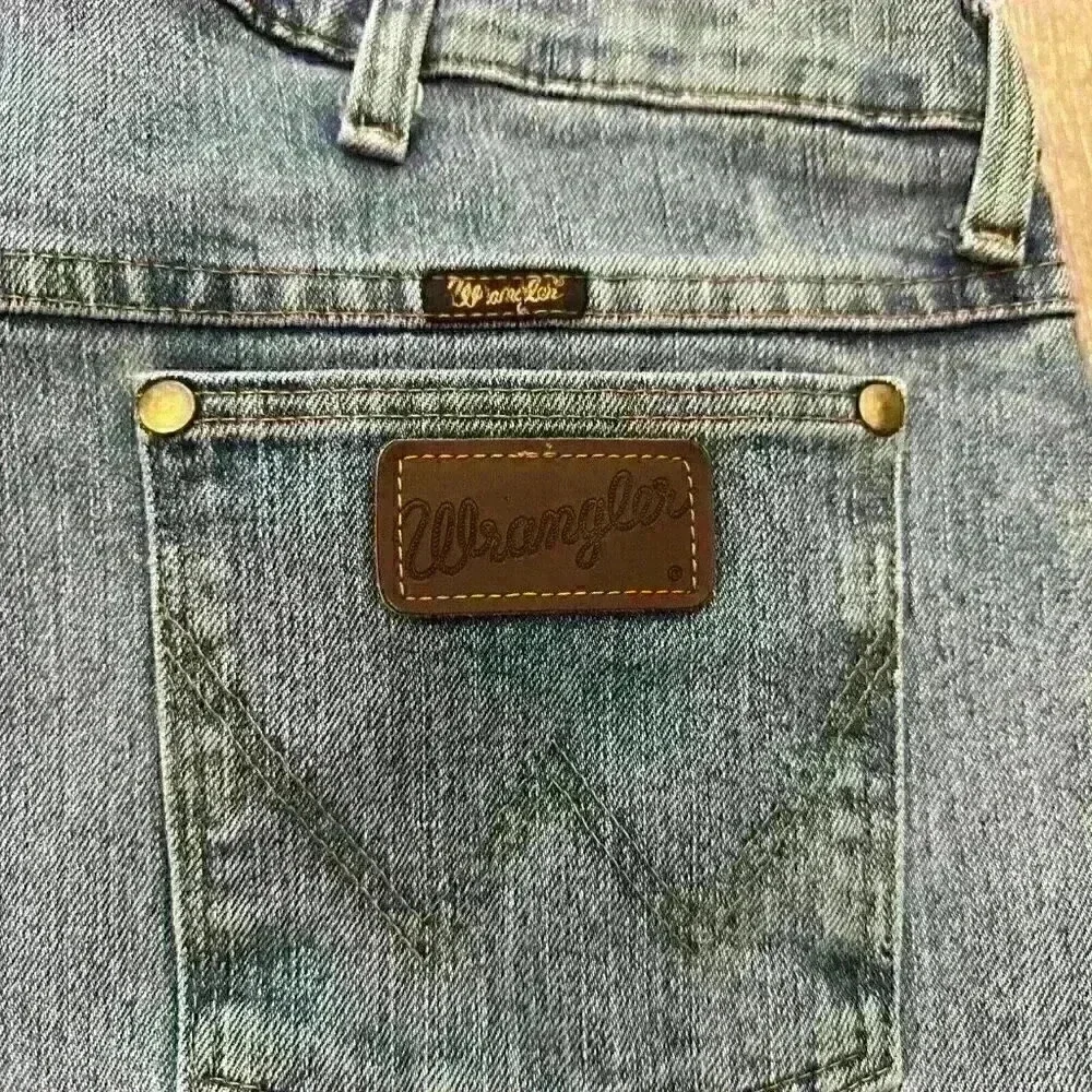 WRANGLER‎ 47MACSB Advanced Comfort Jeans Mens 36x30 Blue Regular Fit